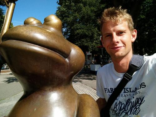 Deswegen heißt der Wasserbereich wohl Frog Pond...