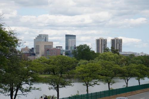 Kleine Skyline an der Esplanade