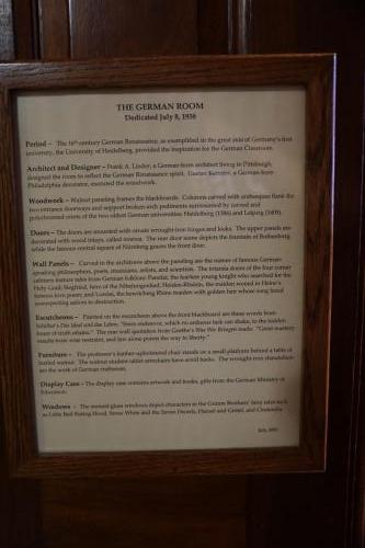 German Room in der Learning Cathedral