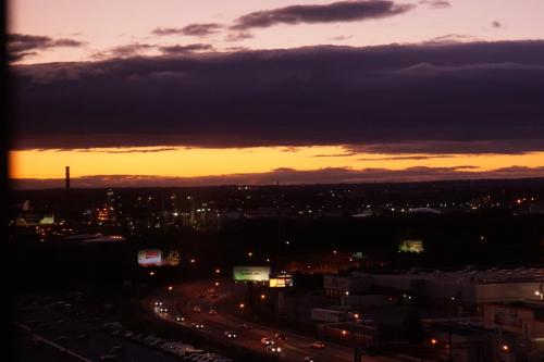 At home in the evening...