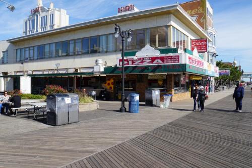 Dort hatten wir uns am Abend vorher noch ne Pizza gegönnt!