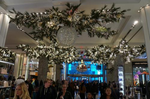 Überall schon Weihnachtsdeko...